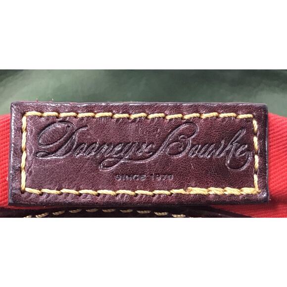 Women’s Dooney & Bourke Florentine Merlot Leather Satchel Bag w/ COA - Picture 2 of 6